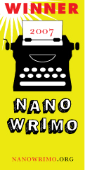 Official NaNoWriMo 2007 Winner